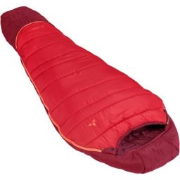 VAUDE Kobel Adjust 500 Syn Schlafsack Jugend rot Left Zipper 2023 Schlafsäcke