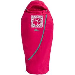 Jack Wolfskin Grow Up Dreamer Schlafsack Kinder pink Left Zipper 2023 Schlafsäcke
