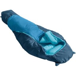 VAUDE Alpli Adjust 400 Syn Schlafsack Kinder blau Left Zipper 2023 Schlafsäcke