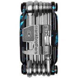 Crankbrothers M17 Multitool Splatter Edition schwarz/silber 2022 Multitools & Miniwerkzeuge