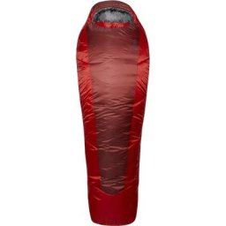 Rab Solar Eco 3 Schlafsack Regular rot Right Zipper 2023 Schlafsäcke