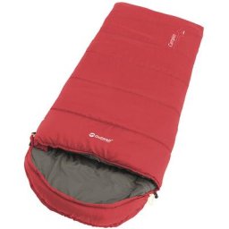 Outwell Campion Schlafsack Jugend rot Left Zipper 2023 Schlafsäcke