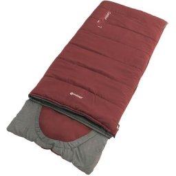 Outwell Contour Schlafsack Jugend rot/grau Left Zipper 2023 Schlafsäcke