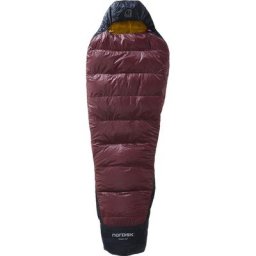 Nordisk Oscar +10° Mummy Schlafsack L schwarz/rot 2023 Schlafsäcke