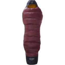 Nordisk Oscar -2° Curve Schlafsack XL schwarz/rot 2023 Schlafsäcke