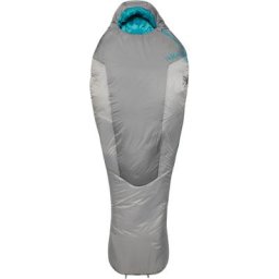 Rab Solar Ultra 2 Schlafsack Regular Damen grau Left Zipper 2023 Schlafsäcke