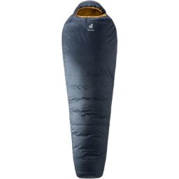deuter Astro 500 Schlafsack Lang blau/gelb Left Zipper 2023 Schlafsäcke