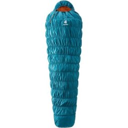 deuter Exosphere -10° SL Schlafsack Damen türkis/orange Right Zipper 2023 Schlafsäcke