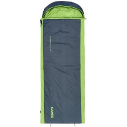 CAMPZ Surfer 3in1 Schlafsack grau/grün Left Zipper 2022 Schlafsäcke