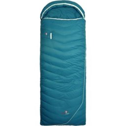 Grüezi-Bag Biopod DownWool Subzero Comfort Schlafsack blau Left Zipper 2023 Schlafsäcke