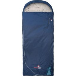 Grüezi-Bag Biopod Wolle Marmot Comfort Schlafsack blau Left Zipper 2023 Schlafsäcke