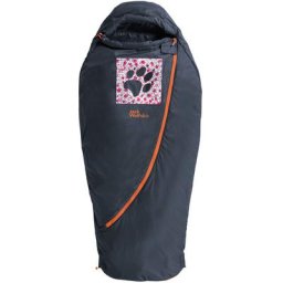 Jack Wolfskin Grow Up Dreamer Schlafsack Kinder blau Left Zipper 2023 Schlafsäcke
