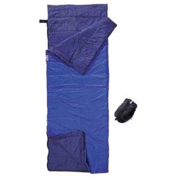 Cocoon Tropic Traveler Schlafsack Nylon Regular blau Reißverschluss rechts 2023 Schlafsäcke