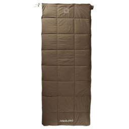 Nordisk Almond +10 Schlafsack L braun Left Zipper 2023 Schlafsäcke