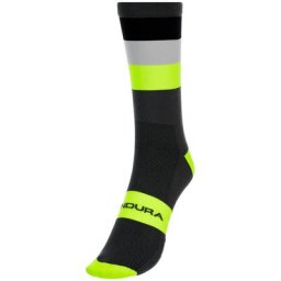 Endura Bandwidth Stripe Socken Herren grau/gelb S-M | EU 37-42 2023 Socken