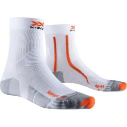 X-Socks Run Fast 4.0 Socken weiß/orange EU 39-41 2023 Laufsocken