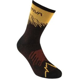La Sportiva Sky Socken schwarz/bunt XL | EU 44-46 2023 Laufsocken