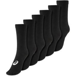 asics Crew-Cut Socken 6er Pack schwarz IV | EU 47-49 2023 Laufsocken