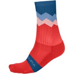 Endura Spikes Socken Herren rot S-M | EU 37-42 2023 Socken