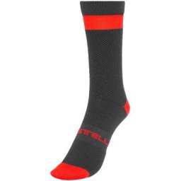 Castelli Alpha 18 Socken Herren blau/rot S/M | EU 36-39 2021 Bekleidung
