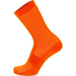 Santini Puro Cycling High-Cut Socken orange EU 36-39 2023 Socken