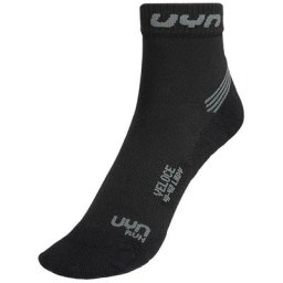 UYN Run Veloce Socken Damen schwarz/grau EU 39-40 2023 Laufsocken
