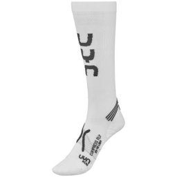 UYN Run Compression Fly Socken Damen weiß/grau EU 35-36 2020 Kompressionssocken