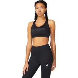 asics Core Sport-BH Logo Damen schwarz S 2023 Lauf-BHs
