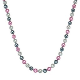 Rafaela Donata Perlen-Kette Sterling Silber Muschelkernperle in Silber Ketten Damen