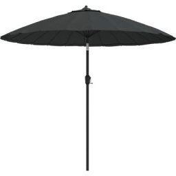 Sonnenschirm mit Aluminium-Mast 270 cm Anthrazit Vidaxl Anthrazit