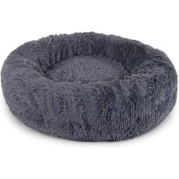 Schlafkorb für große Hunde – Größe 60 cm – Dunkelgrau