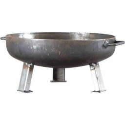 SIENA GARDEN Mini Feuerschale M 30 x 25 x 12 cm, Stahl anthrazit, unbehandelt
