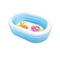 Intex - Babypool Planschbecken Pool Kinderpool Walspaß Whale Fun 163x107cm 57482