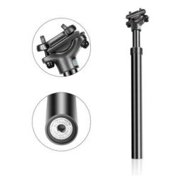 Swanew - Federsattelstütze Gefederte Aluminium Sattelstütze mit 27.2 mm Durchmesser mit 350mm Länge