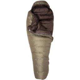 Exped Waterbloc Pro -5° Schlafsack S oliv/braun Left Zipper 2023 Schlafsäcke
