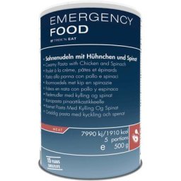 Trek'n Eat Emergency Food Dose 500g Cremige Pasta mit Hähnchen und Spinat 2023 Outdoor Ernährung
