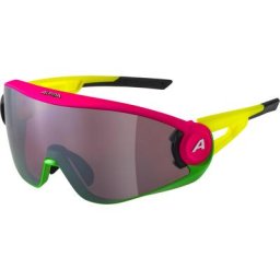 Alpina 5W1NG Q+CM Brille gelb/pink 2023 Accessoires