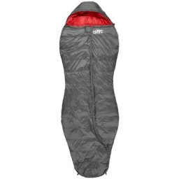 CAMPZ Trekker Pro x Schlafsack Mid Zip grau/rot 2023 Schlafsäcke