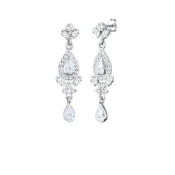 Elli PREMIUM Elli PREMIUM Ohrringe Tropfen Glamour Eleganz Zirkonia 925 Silber Damen