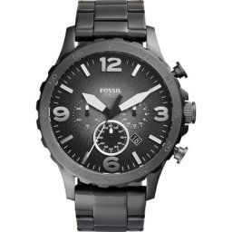 Fossil Chronograph Edelstahl Herrenuhren Herren