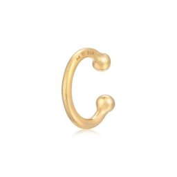 Elli Single-Ohrstecker ClipOn Nasenpiercing Septum Basic Kugel 925 Silber
