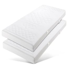 Taschenfederkernmatratze Kronensteppung, Malie, 21 cm hoch, (Spar-Set, 1 oder 2-tlg), mit 448 Tonnentaschenfedern