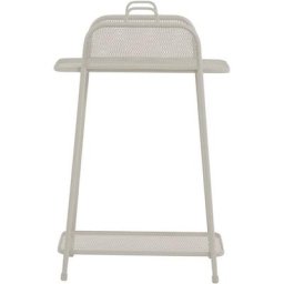 Garden Pleasure Regal Shelfo, Metall, 65,5x27x105,5 cm, beige