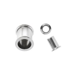 Adelia´s Dehnschnecke Piercing Ohrpiercing, Flesh Tunnel glänzend