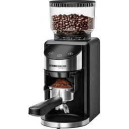 Rommelsbacher Kaffeemühle EKM 400, 200 W, Kegelmahlwerk, 220 g Bohnenbehälter, mit Kegelmahlwerk, Antistatik-Funktion, 35 Mahlgrade