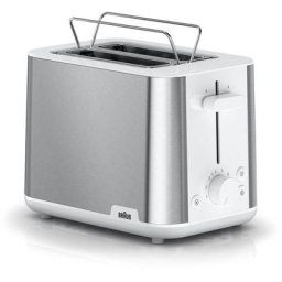Braun Toaster PurShine HT 1510 WH, 2 kurze Schlitze, 900 W