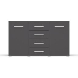 rauch Kommode Koluna, mit 4 Schubkästen, inkl. 3er-Set Filzboxen