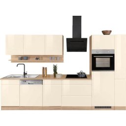 HELD MÖBEL Küche Virginia, Breite 330 cm, mit E-Geräten