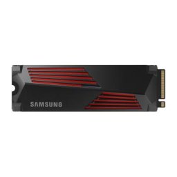 Samsung 990 PRO Heatsink interne SSD (2TB) 7450 MB/S Lesegeschwindigkeit, 6900 MB/S Schreibgeschwindigkeit, mit Kühlkörper