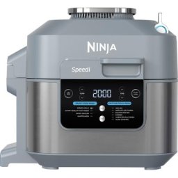 NINJA Heißluftfritteuse Speedi Rapid Cooking System & Heißluftfritteuse ON400EU, 1760 W